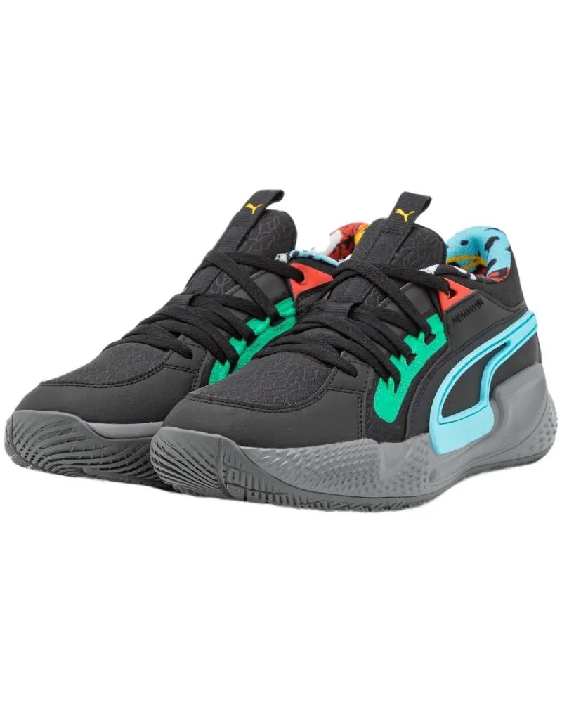 Zapatillas deporte de Hombre PUMA ZAPATILLAS COURT RIDER CHAOS BLACK NEGRO