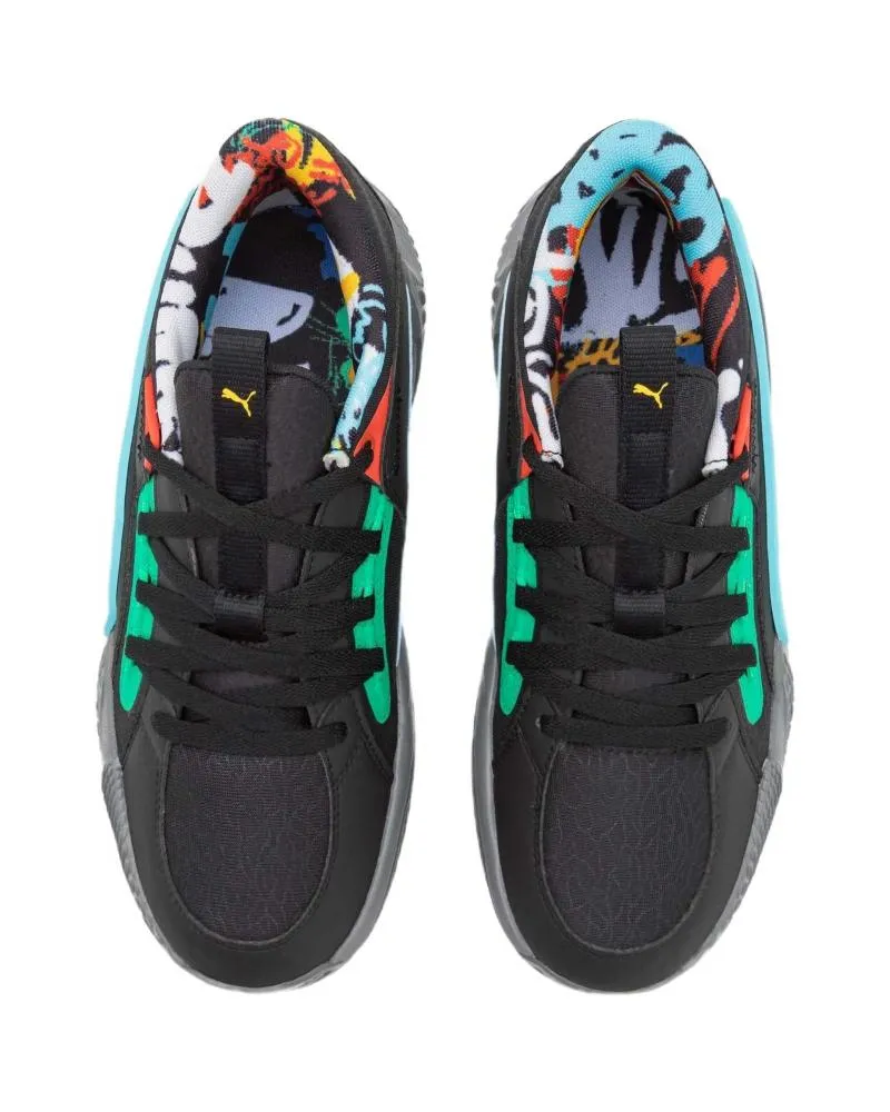 Zapatillas deporte de Hombre PUMA ZAPATILLAS COURT RIDER CHAOS BLACK NEGRO