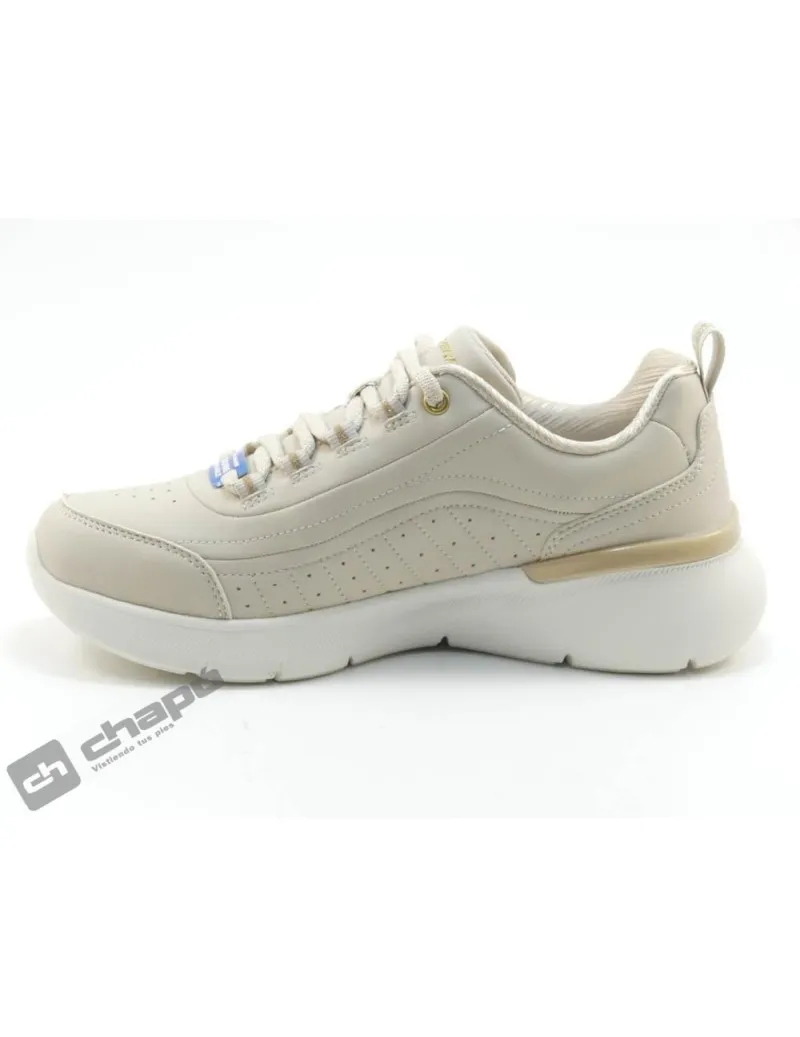 Zapatillas Deportiva Beig Skechers 150373