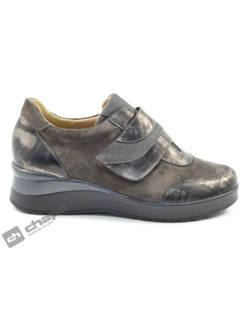 ZAPATILLAS DEPORTIVA NEGRO PIE SANTO 24575201