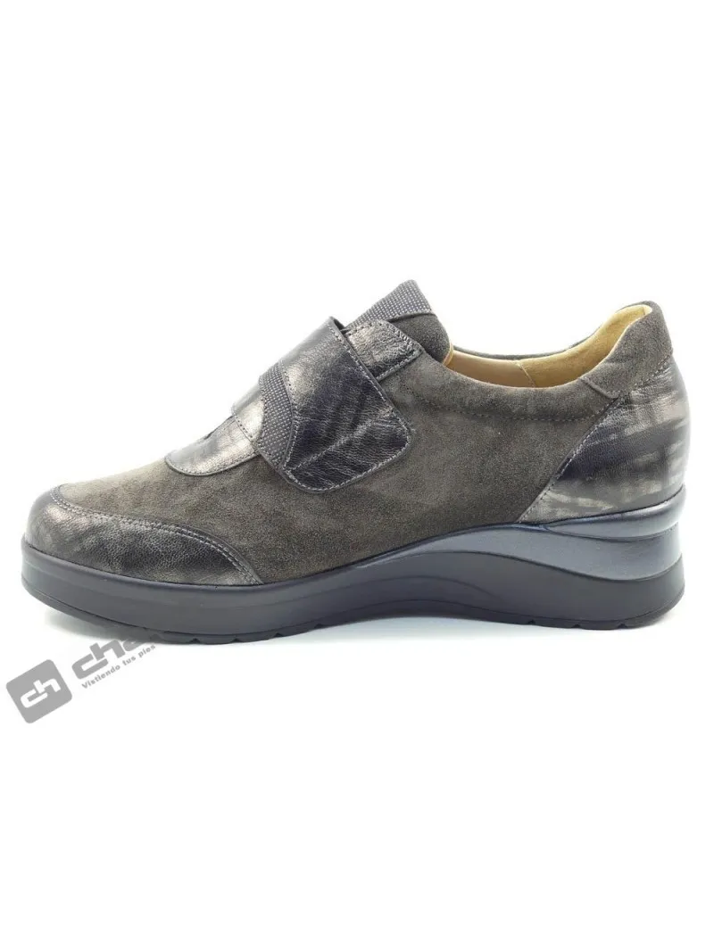 ZAPATILLAS DEPORTIVA NEGRO PIE SANTO 24575201