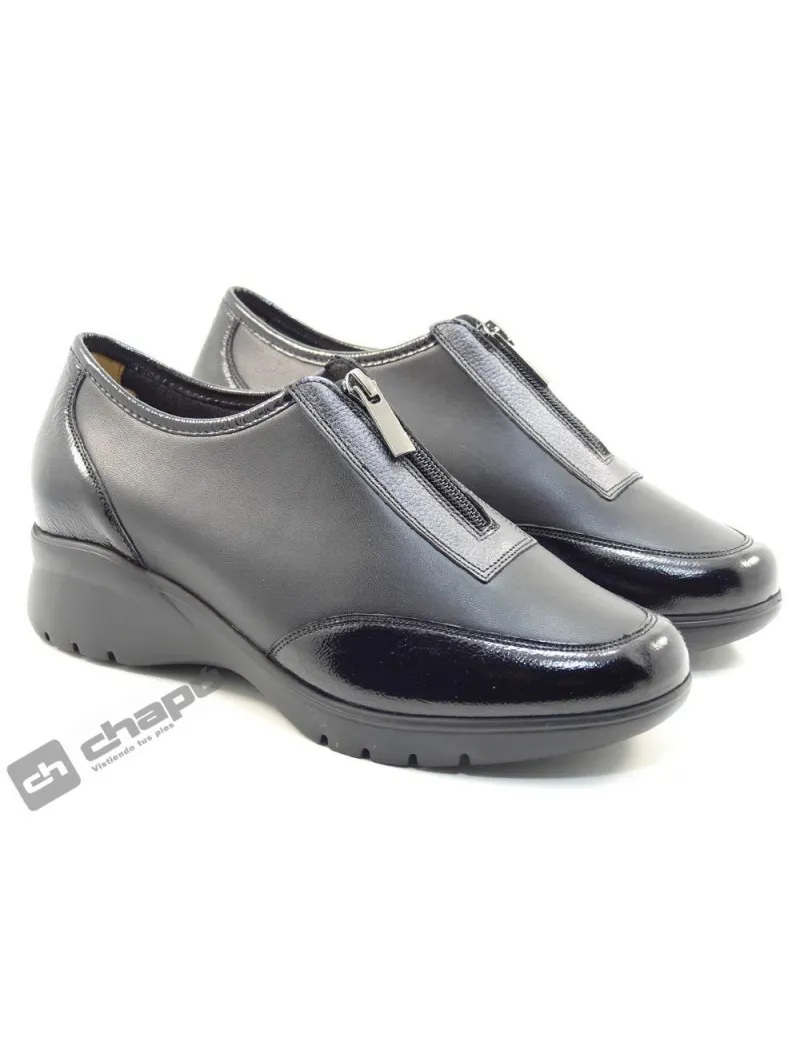 ZAPATILLAS DEPORTIVA NEGRO PIE SANTO 24585901