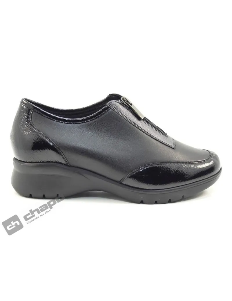 ZAPATILLAS DEPORTIVA NEGRO PIE SANTO 24585901