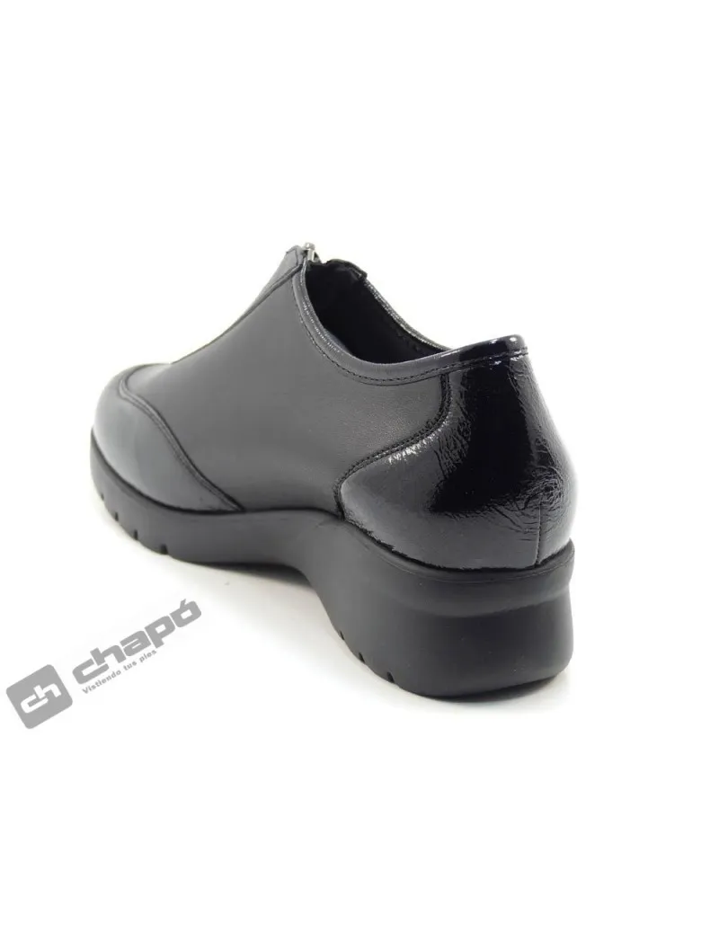 ZAPATILLAS DEPORTIVA NEGRO PIE SANTO 24585901