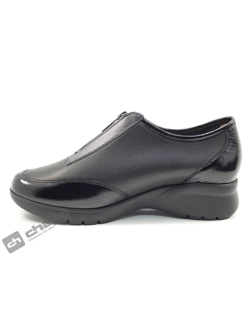 ZAPATILLAS DEPORTIVA NEGRO PIE SANTO 24585901