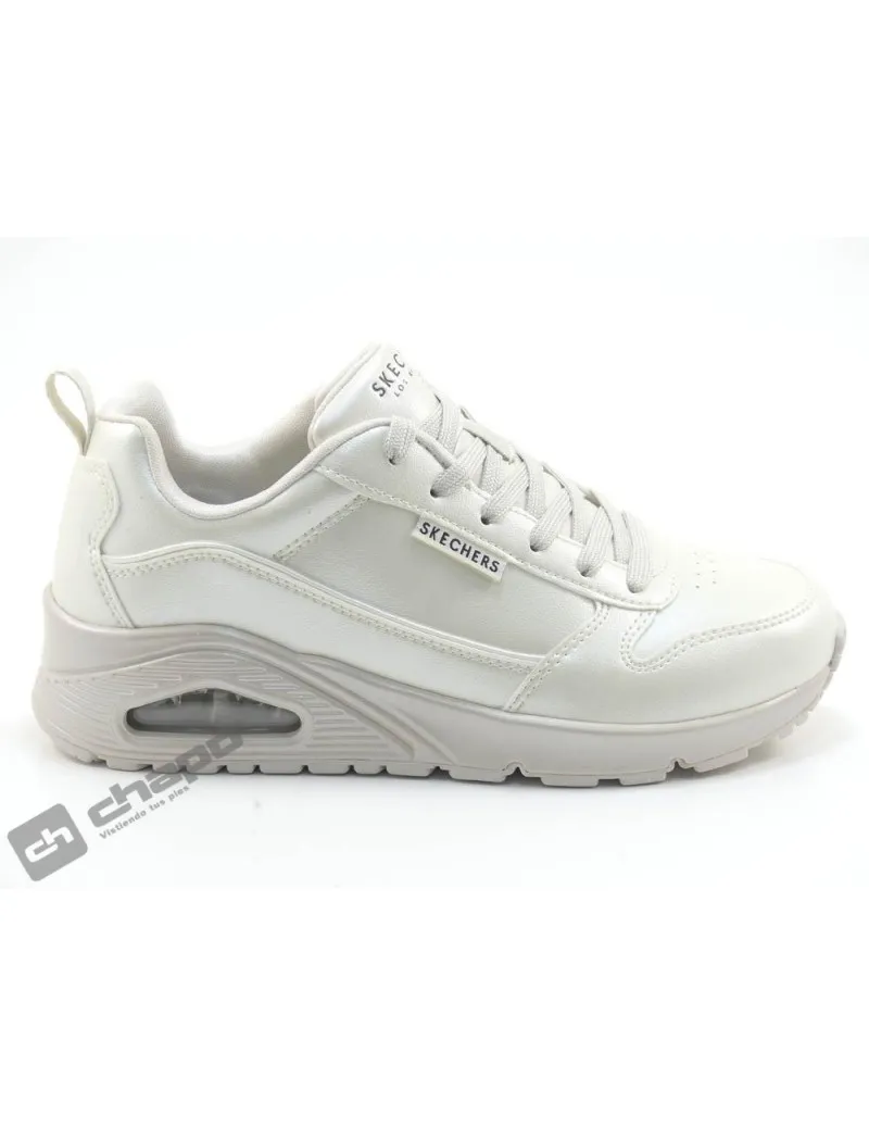 Zapatillas Deportiva Plata Skechers 177104
