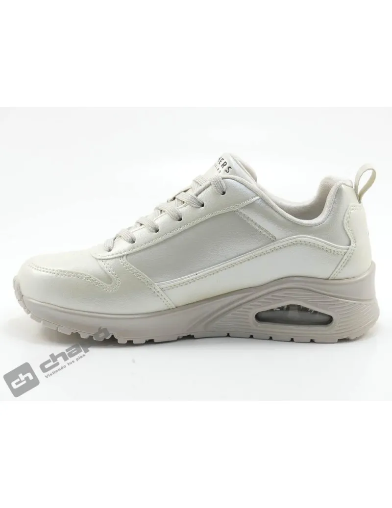Zapatillas Deportiva Plata Skechers 177104