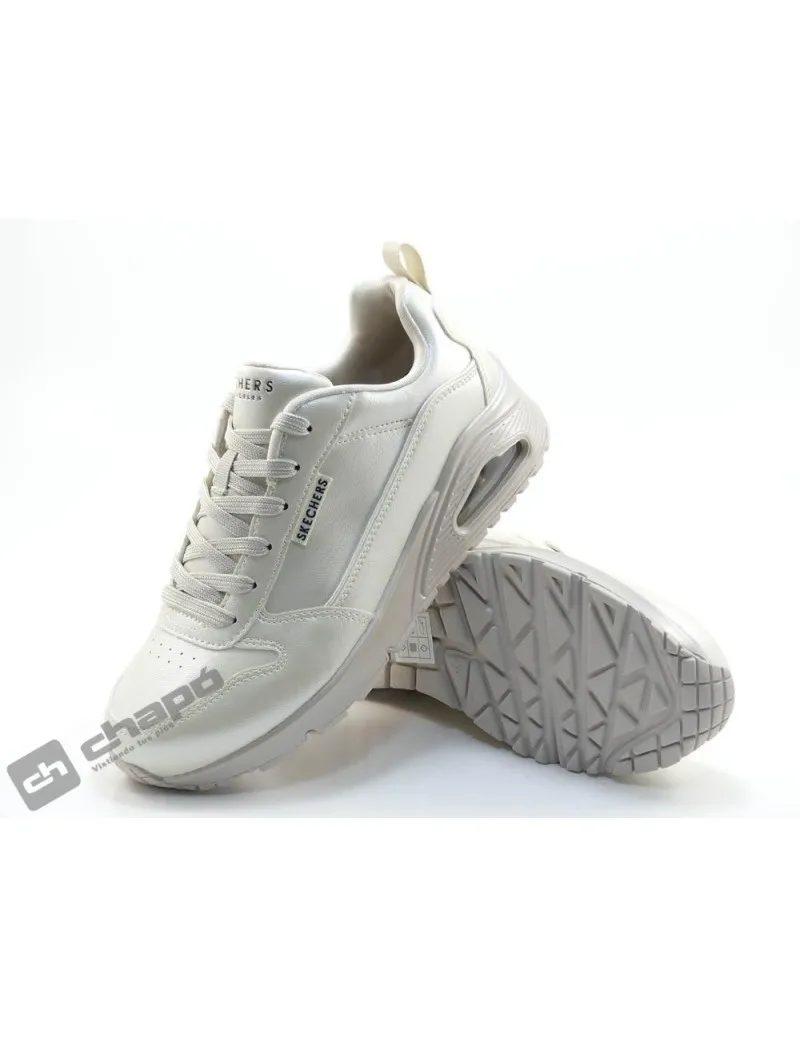Zapatillas Deportiva Plata Skechers 177104