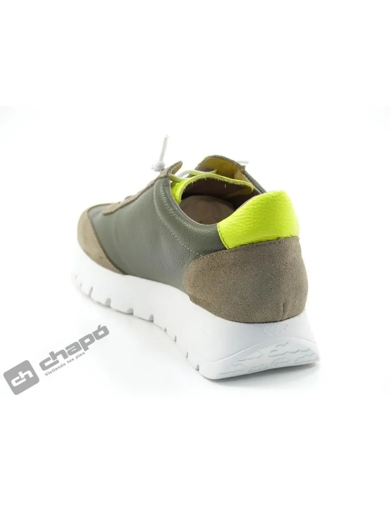 ZAPATILLAS DEPORTIVA TAUPE WONDERS A2476