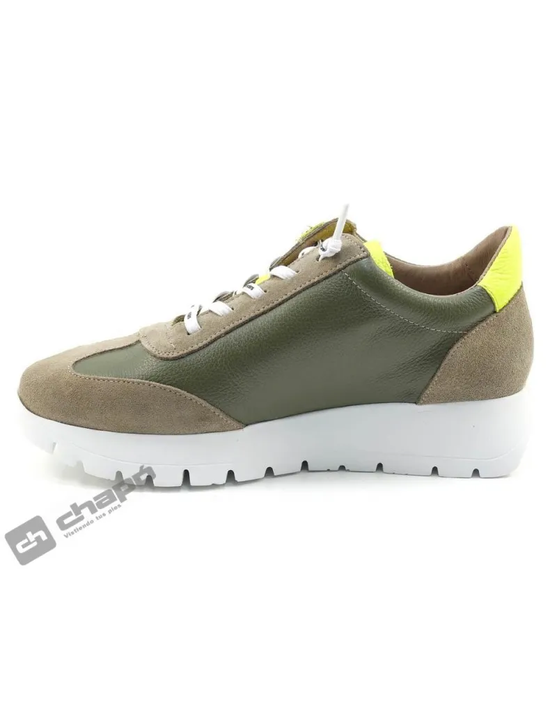 ZAPATILLAS DEPORTIVA TAUPE WONDERS A2476