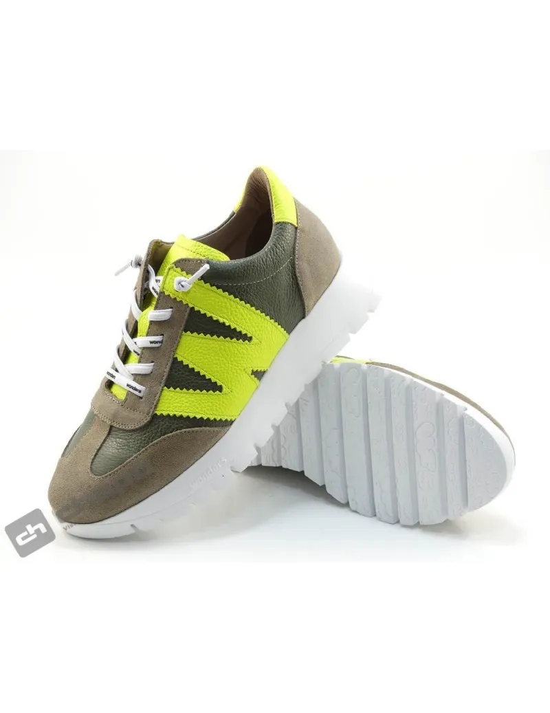 ZAPATILLAS DEPORTIVA TAUPE WONDERS A2476