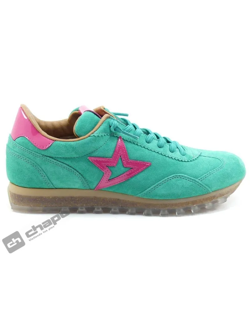ZAPATILLAS DEPORTIVA VERDE CETTI C1259 SRA STOK