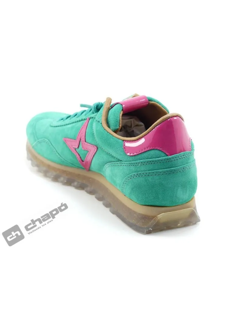 ZAPATILLAS DEPORTIVA VERDE CETTI C1259 SRA STOK