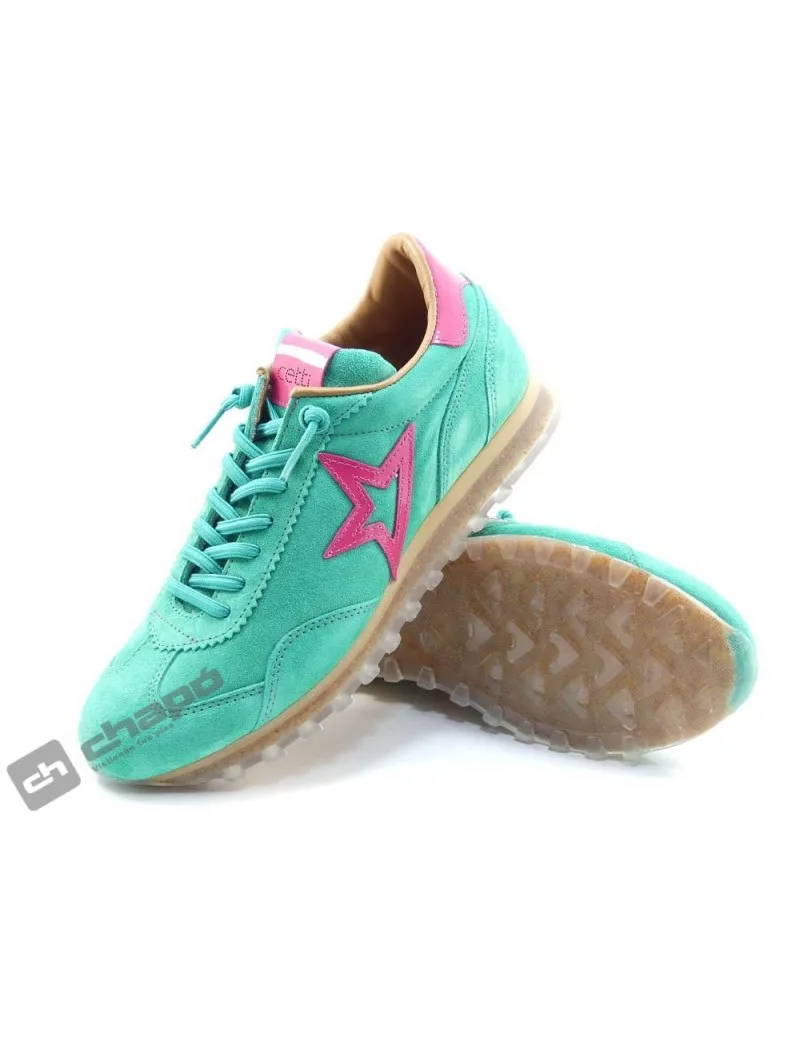 ZAPATILLAS DEPORTIVA VERDE CETTI C1259 SRA STOK