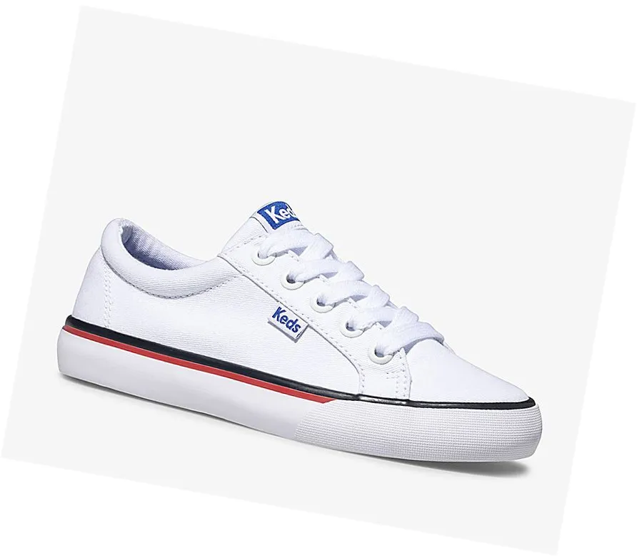 Zapatillas Keds Big Kid Jump Kick Lona Niños Blancas jugado 2024 – Zapatillas