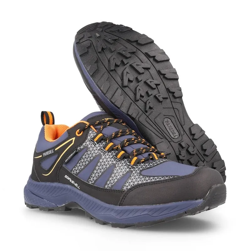 Zapatillas Paredes de Trekking Hombre Tazones Azul