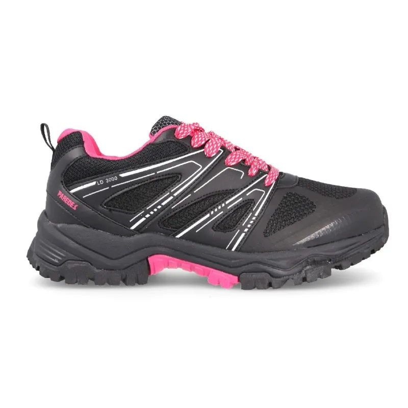 Zapatillas Paredes de Trekking Mujer Espadán Negro