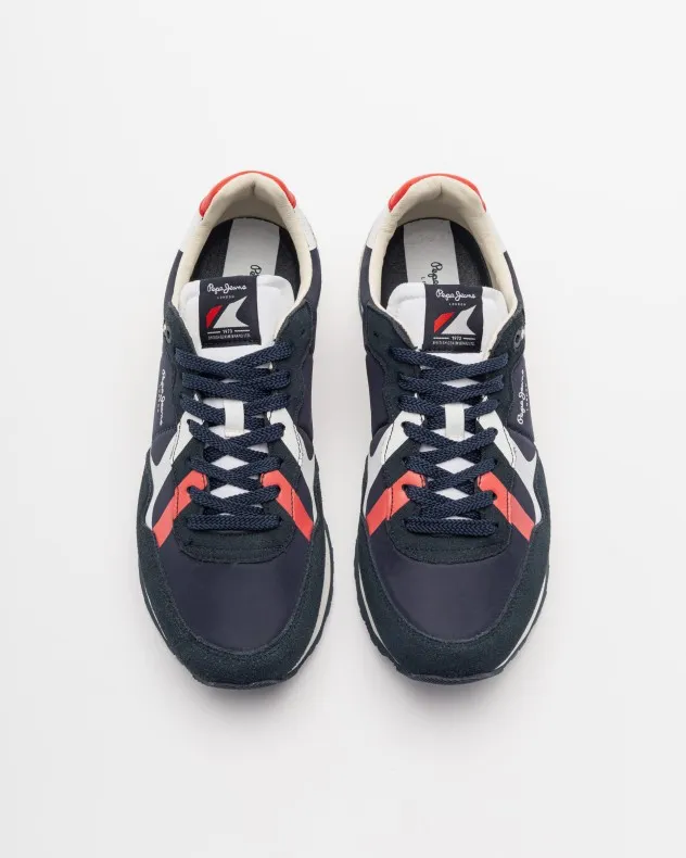 Zapatillas Pepe Jeans London Brit Road M Azul