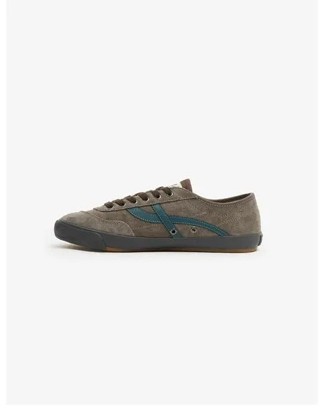 Zapatillas pompeii bell suede gris oscuro de hombre