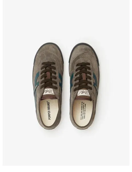 Zapatillas pompeii bell suede gris oscuro de hombre