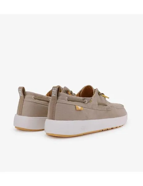 Zapatillas walk in pitas maui beige para hombre