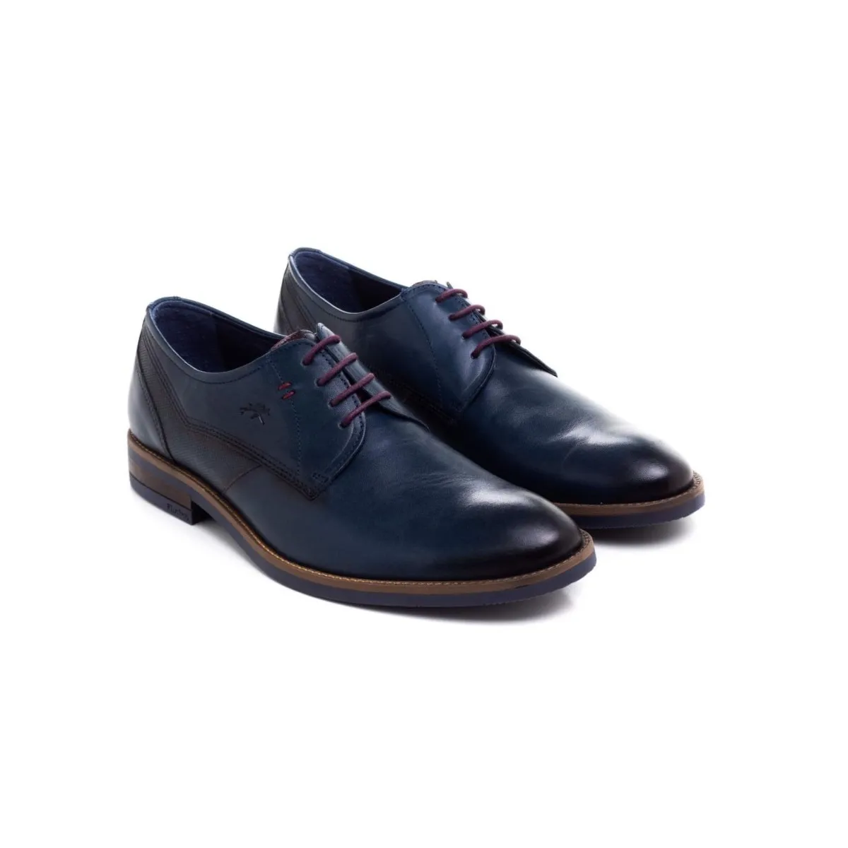 Zapato Fluchos para hombre de vestir Theo marino F1626