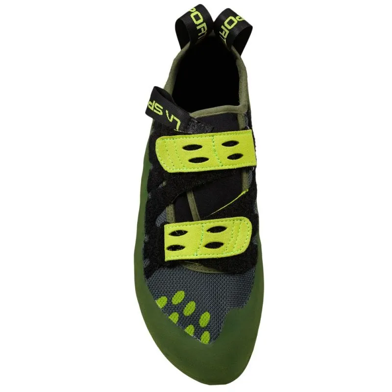Zapatos de escalada La Sportiva Geckogym Vegan (verde) hombre