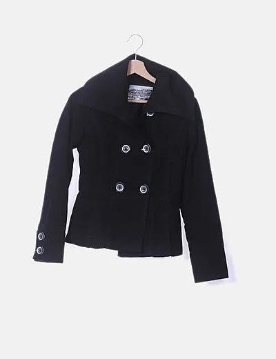 Zara Chaqueta de pana negra