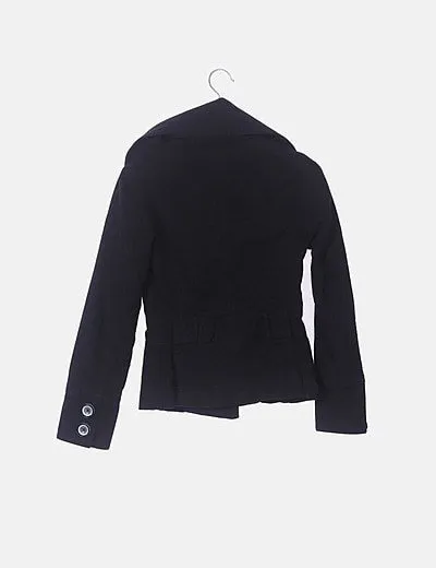 Zara Chaqueta de pana negra